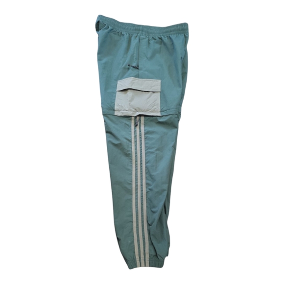NWT Adidas Men's Green Tapered Leg Utility Jogger Pants - Size Large - Picture 5 of 9